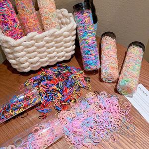 Élastiques à cheveux jetables à haute élasticité, style doux, <span class=keywords><strong>pour</strong></span> mariage, sans dommage <span class=keywords><strong>pour</strong></span> les cheveux, <span class=keywords><strong>pour</strong></span> enfants et femmes, <span class=keywords><strong>pour</strong></span> petites filles et bébés - Product Image 2