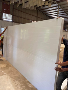 Panneaux sandwich en polystyrène, aluminium et polyuréthane pour chambre froide, entrepôt extérieur, toiture, maison préfabriquée, utilisation ignifuge - Product Image 2