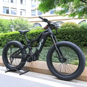 EMTB carbon fiber ebike 26inch dual suspension 48v 1000w ebike mid motor bafang m620 frame electric bike