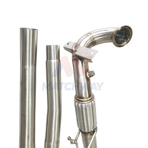Collecteur d'échappement MATCHWAY pour <span class=keywords><strong>Golf</strong></span> <span class=keywords><strong>GTI</strong></span> VW MK7 R 3 pouces 2.0L EA888 TSI / AU A3 S3 8V - Product Image 6