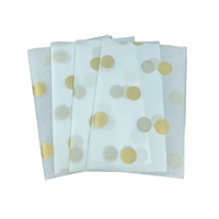 Papier de soie biodégradable écologique avec logo personnalisé en gros, coloré, pour l'emballage de vêtements de luxe et de cadeaux