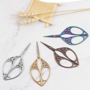 Hot Sale Simple Colorful Durable Sharp Steel <b>Sewing</b> Accessories Scissors for Crafting Needlework DIY Tools Embroidery - Product Image 4