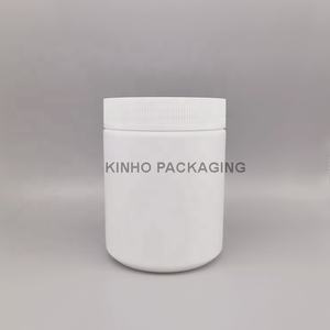 プラスチックHDPE800MLシリンダーラウンドワイドマウスボトルジャーパウダーボトルクリーニングプロテインパウダーピルカプセルスポーツ栄養 - Product Image 2