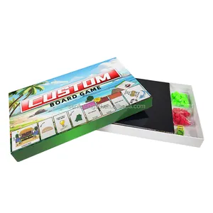 Wholesale Board Game Educational Folding Board Game For Kids And Adults Custom Board Game Boxes