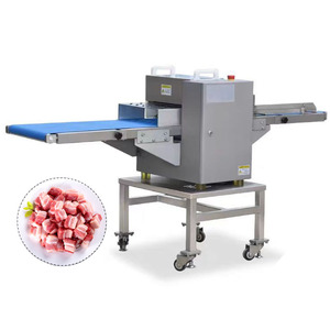 Máquina cortadora de cubitos de carne de acero inoxidable 304/máquina cortadora de carne de res/máquina cortadora de cubitos de pollo - Product Image 6