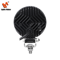 Lámpara Auxiliar Todoterreno de 24W, 3.2 Pulgadas, Redonda, LED, Resistente al Agua IP69K, para Jeep, Camioneta, ATV, UTV, Camión, Barco, 0705-3-24