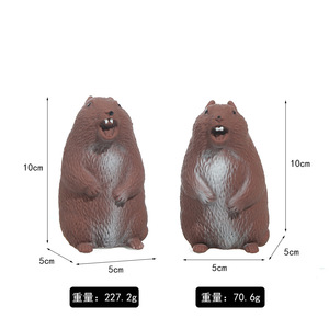 Juguete de descompresión de marmota chillona de dibujos animados, simulación musical, superventas transfronterizo, decoración de escritorio linda - Product Image 5