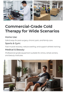 Großhandel Kältetherapiegerät mit Kompressorkühlung – kein Eis nötig – für Sportregeneration und den gewerblichen Einsatz - Product Image 2