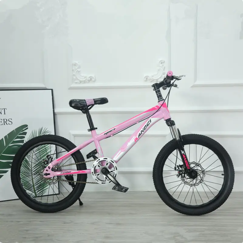 Bicicleta de Montaña de acero al carbono para niños de 3, 5, 7, 9, 10, 12 y 13 años, Color púrpura, la mejor calidad