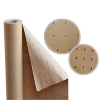 Rouleau de papier kraft perforé brun 80g pour vêtements pour table de découpe Lectra Gerber CAD CAM