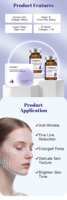 Prix d'usine Meiyuanshengwu Poudre lyophilisée pour le visage, blanchiment, élimination des rides, rajeunissement, anti-âge, hydratation, soin de la peau