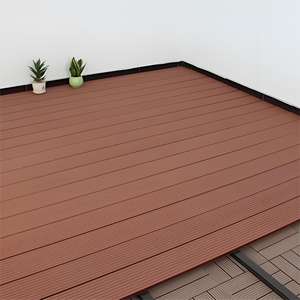 Tarima Exterior Antideslizante de WPC, Baldosas de Madera Plástica Compuesta para Terraza de Jardín - Product Image 5