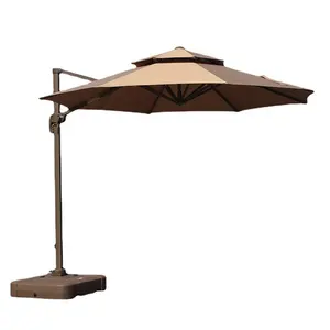 Изготовленный на заказ складной зонтик персонализированный роскошный коммерческий садовый двор универсальный зонтик от солнца