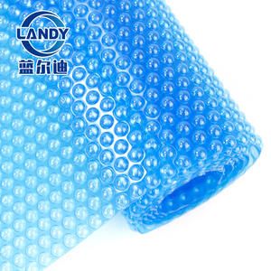 Couverture de <span class=keywords><strong>piscine</strong></span> thermique solaire bleue Landy <span class=keywords><strong>500</strong></span> <span class=keywords><strong>microns</strong></span>, couverture à bulles résistante aux UV, accessoire pour <span class=keywords><strong>piscine</strong></span> - Product Image 2