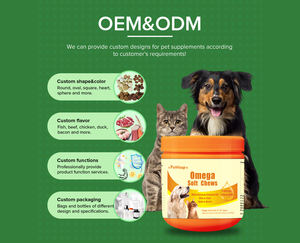 Golosinas de Aceite de Pescado para Perros y Gatos, Omega 3, Ácidos Grasos, Masticables Suaves, Máxima Potencia, Omega 3 para Perros, 120 Unidades, Favorecen la Salud de la Piel y el Pelaje de las Mascotas - Product Image 4
