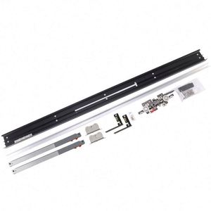 WEKIS Herrajes para Puertas Correderas de Gran Resistencia con Mecanismo de Cierre Suave Oculto, de Acero Duradero, Insonorizados, para Cocina Exterior y Sala de Estar - Product Image 2