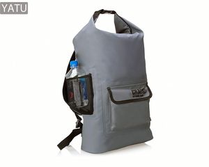 Ransel TPU Tahan Air Multifungsi untuk Memancing dan Berkemah, Tas Kering Tiga Lapis, Ringan dan Portabel, Kapasitas 40L, Tali Pengikat yang Dapat Disesuaikan - Product Image 1