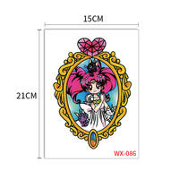 Weimei arc beauté personnalité tendance fleur papillon Animal tatouage bras dos étanche temporaire tatouage autocollant pour filles femmes