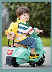 รถมอเตอร์ไซด์ไฟฟ้าสำหรับเด็ก,ใหม่สามารถนั่งได้<span class=keywords><strong>3</strong></span>ล้อขับเคลื่อนสองล้อชาร์จของเล่นนั่งบนรถของเล่น<span class=keywords><strong>3</strong></span>ล้อ EVA แบตเตอรี่พลาสติก - Product Image 5