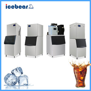 Máquina de Hielo en Cubos Lista para Enviar, 120 kg/24 h, Control Digital Inteligente, Máquina Comercial para Cafetería, Bar - Product Image 5