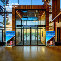 Afficheur numérique LED mobile pour intérieur, prêt à être expédié, pour la publicité commerciale, afficheur numérique LED pour les salons professionnels et les expositions