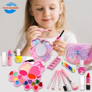 Coffret de <span class=keywords><strong>Maquillage</strong></span> pour Filles, Sac Cosmétique en Plastique, Jouets de Déguisement, Outils de <span class=keywords><strong>Maquillage</strong></span>, Kits de Jeu d'Imitation, Ensemble de Beauté pour Filles - Product Image 4