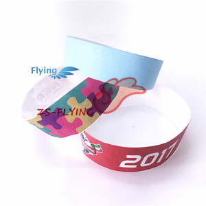 <span class=keywords><strong>2023</strong></span> bracelets en papier jetables imprimés bon marché pour une utilisation unique, événements de fête - Product Image 6