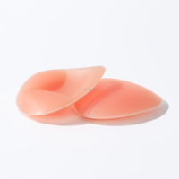 Insertos acolchados impermeables y cómodos para trajes de baño deportivos con forma de corazón para mujer |   2 Pares de Copas de Bikini con Borde Cosido y Efecto Push-Up, Lavables a Mano