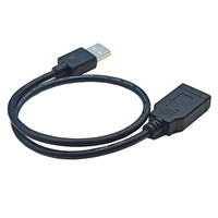 Câble d'extension de données adaptateur 9 broches pour carte mère 15 cm vers USB 2.0 AF + Type-E femelle