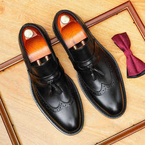 Bottes Chelsea tendance Marpix en cuir embossé, cousues Goodyear, imperméables, à bout rond, pour toutes les saisons - Product Image 5