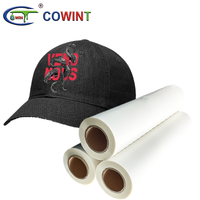 Cowint Personnalisé Fer-Sur Designer Autocollants De Transfert De Chaleur PET Matériel Sérigraphie Images pour Vêtements