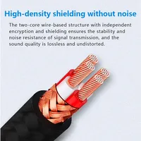 USB-C zu 3,5 mm TRRS Klinkenkabel, Lautsprecherkabel, Nylon-PVC-Kabel, Auto-Audio-Verlängerungskabel, 3,5 mm Stecker