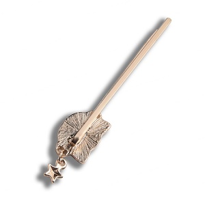 Accesorios para el Cabello, Pasadores de Pelo Metálicos Dorados Básicos, Pasadores de Peluquería, Horquillas para Mujer - Product Image 3