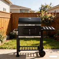 Barbecue à gaz pour cuisine extérieure, couverture de barbecue pour la cuisson de la viande, barbecue portable, barbecue en acier inoxydable, chauffe rapidement