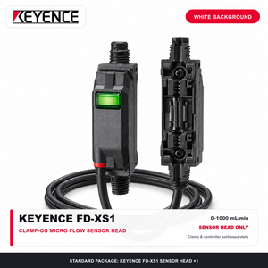 หัวเซ็นเซอร์วัดการไหลแบบหนีบ FD-XS1 0-1000 มล./นาที IP68G ระบบตรวจสอบการไหลแบบไม่รุกล้ำ - Product Image 2