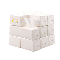 Papier de mouchoirs en papier promotionnel Soft Pack Premium Interfold 5ply 4ply 2ply 3ply Mouchoirs en papier