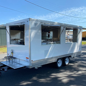Remorques de nourriture mobiles entièrement équipées avec des camions de café d'appareils de cuisine, camions de pizza, camions de nourriture de crème glacée personnalisables - Product Image 6