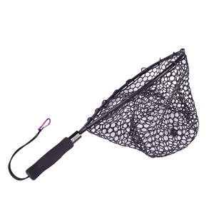 Filet d'atterrissage de pêche Bar Truite Gear Bateau Accessoires de pêche Filets en caoutchouc Kayak Filet d'atterrissage Équipement de pêche en mer - Product Image 4