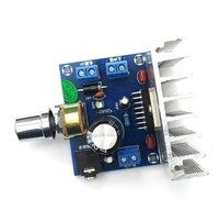TDA7377 Carte d'amplificateur 2.0 Double Track No Noise Amplifier Module Bookshelf Speakers DC 12V Power 35W + 35W Dual-channel Board