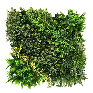 Garden Home Artificial Plant Wall Green Lawn Hanging Fake Mat Fence Green Backdrop Boxwood Hedge Flower Grass Decoration