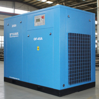 Compresseur à vis sans huile lubrifié à l'eau 45KW 60HP 415V Moteur WEG IE4 Haute puissance Silencieux