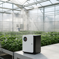 Système de brumisation à haute efficacité de 2 L avec écran tactile pour le refroidissement par brume artificielle des parcs à thème