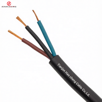 Kabel Berlapis Karet Fleksibel YC 450/750V Konduktor Tembaga Tugas Berat Tahan Air Tahan Minyak