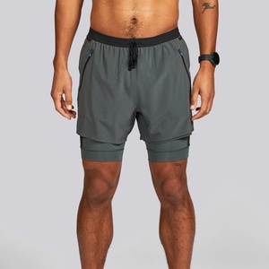 Pantalones Deportivos Negros de 4 Pulgadas para Mujer, Malla Negra 2 en 1, Camuflaje, Talla Grande, Pantalones Deportivos de Cintura Alta para Mujer, Shorts para Correr para Hombre - Product Image 1