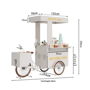 Chariot de courses mobile multifonctionnel personnalisé pour l'extérieur, chariot à ânes à conduite inversée, populaire sur internet, pour la promotion en centre commercial, chariot à fleurs - Product Image 6