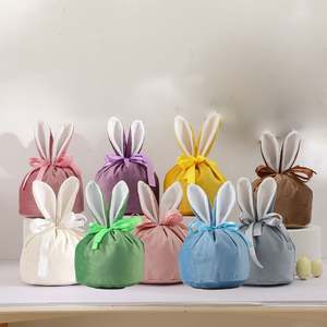 Cubo <span class=keywords><strong>de</strong></span> regalo <span class=keywords><strong>de</strong></span> <span class=keywords><strong>cesta</strong></span> <span class=keywords><strong>de</strong></span> Pascua para fiesta <span class=keywords><strong>de</strong></span> boda con Orejas <span class=keywords><strong>de</strong></span> conejo personalizadas más grandes, bolsa <span class=keywords><strong>de</strong></span> Pascua <span class=keywords><strong>de</strong></span> terciopelo <span class=keywords><strong>de</strong></span> gran tamaño - Product Image 1