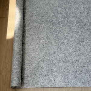 Feutre de protection de sol auto-adhésif gris mat 160 g/m² de qualité industrielle, robuste, pour peintre, en vrac B2B - Product Image 1