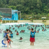Installations de jeux d'eau Offre Spéciale Parc d'attractions Tsunami Wave Pool Water Park Wave Pool Machine