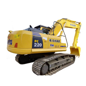 Excavadora Usada Komatsu PC220 220-8 de Segunda Mano, Excavadora Hidráulica Grande de 22 Toneladas con Cucharón - Product Image 1