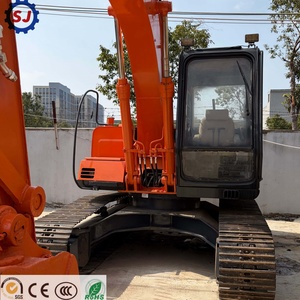 Excavadora de cadenas Hitachi ZX120 de 12 toneladas, máquina usada de servicio pesado, motor y caja de cambios resistentes, lista para el trabajo, ZX200-3, ¡gran oferta! - Product Image 5